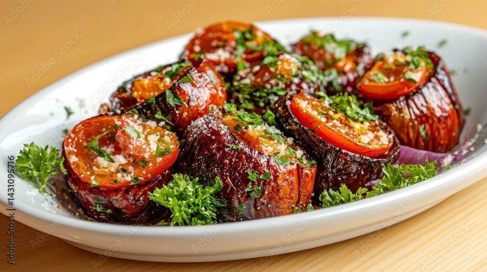 Grilled Vegetables with Fresh Herbs and Cheese Grilled Vegetables with Fresh Herbs and Cheese