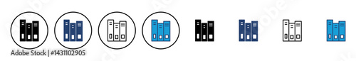 Library icon vector. education icon vector