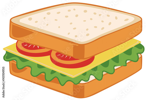 ham and cheese sandwich