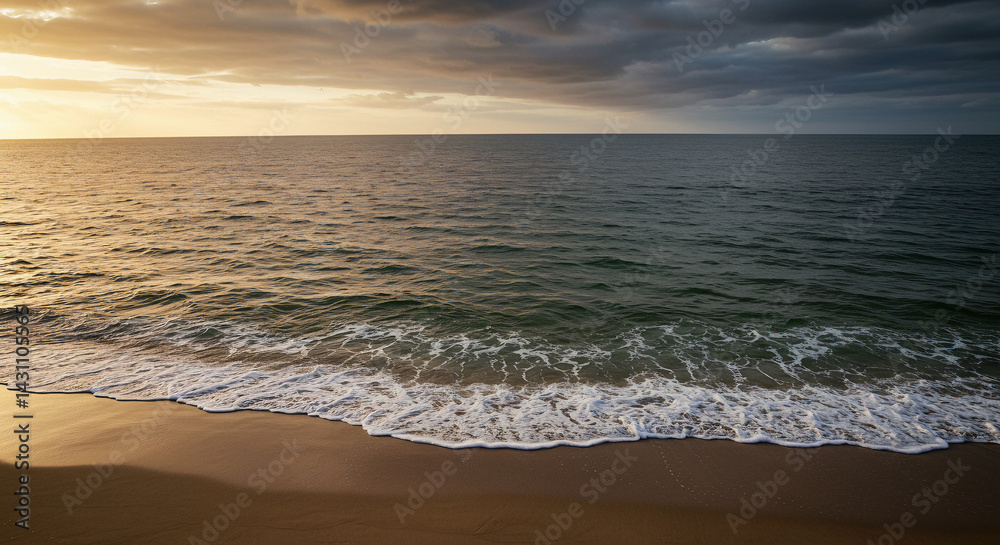 Fototapeta premium sunset on the beach