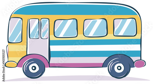 school bus vector