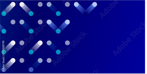 abstract blue background with circles