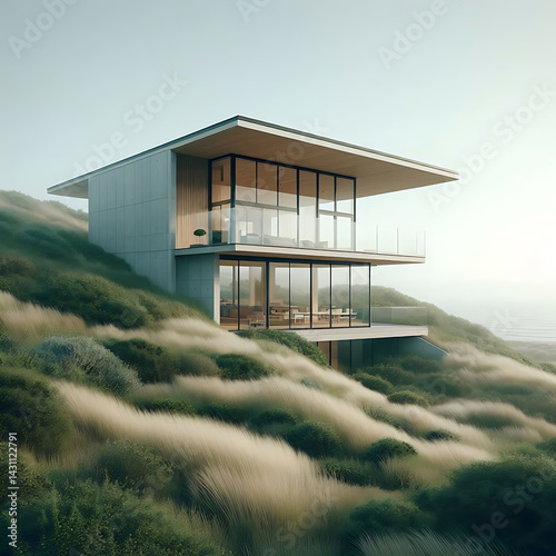 Modern Hillside Home