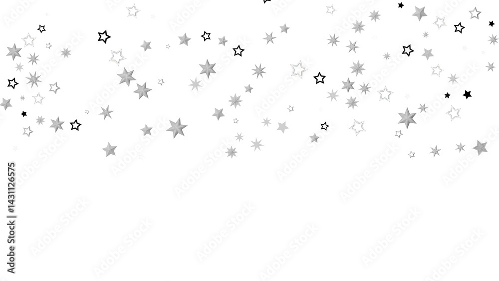 An abstract background of stars with a dark night sky.