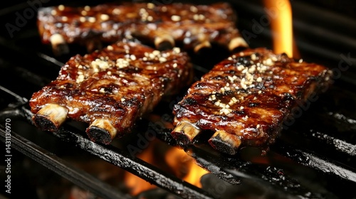 Grilled BBQ Ribs