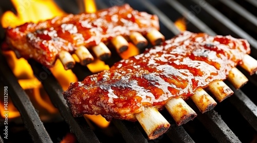 Grilled BBQ Ribs