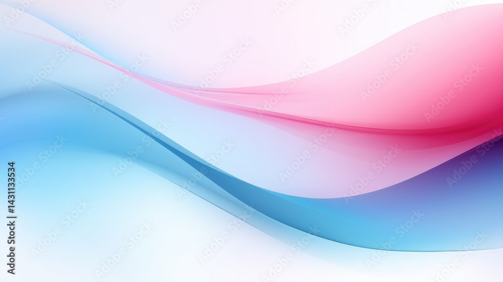 Abstract blur pink and blue background vector presentation design with gradient effect