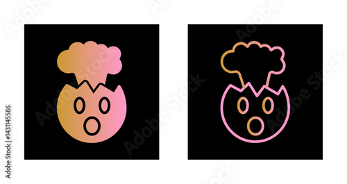 Exploding Head Icon Design