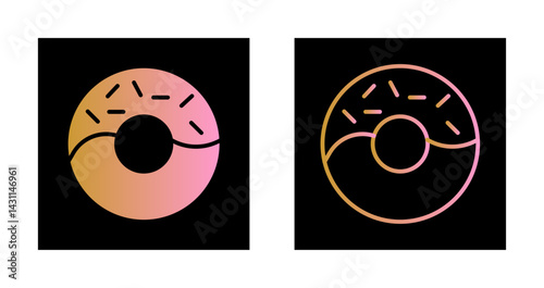 Doughnut Icon Design
