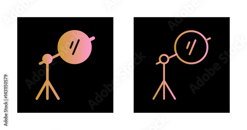 Photography Reflectors Icon Design