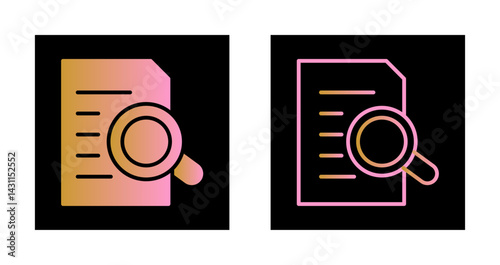 Service Inquiry Icon Design