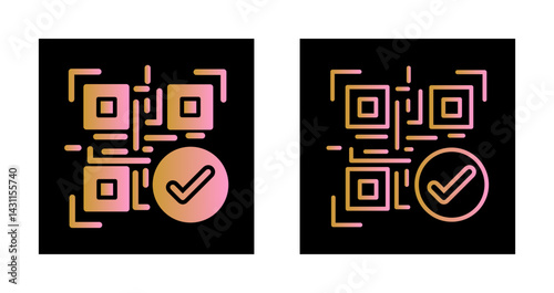 Barcode Verification Icon Design