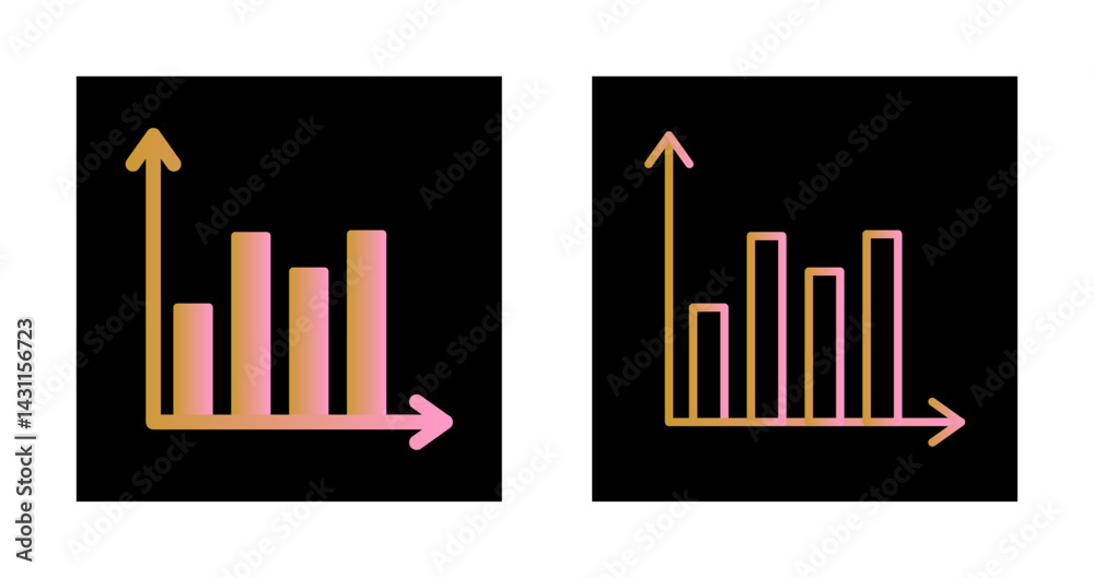 Obraz premium Graph Icon Design