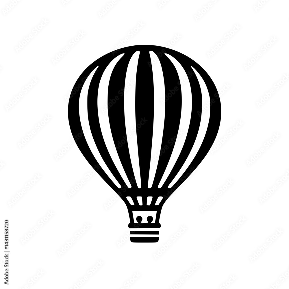 Obraz premium vector hot air balloon