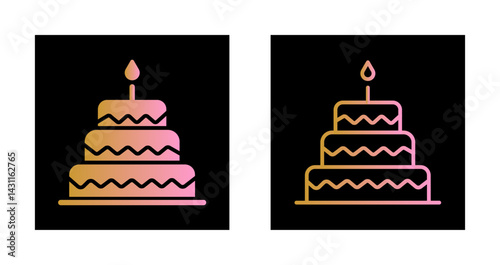 Cake Icon Design