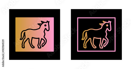 Pin the Tail Game Icon Design