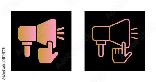 Call to Action Icon Design