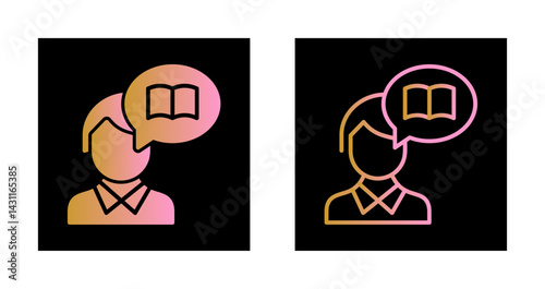 Storytelling Icon Design