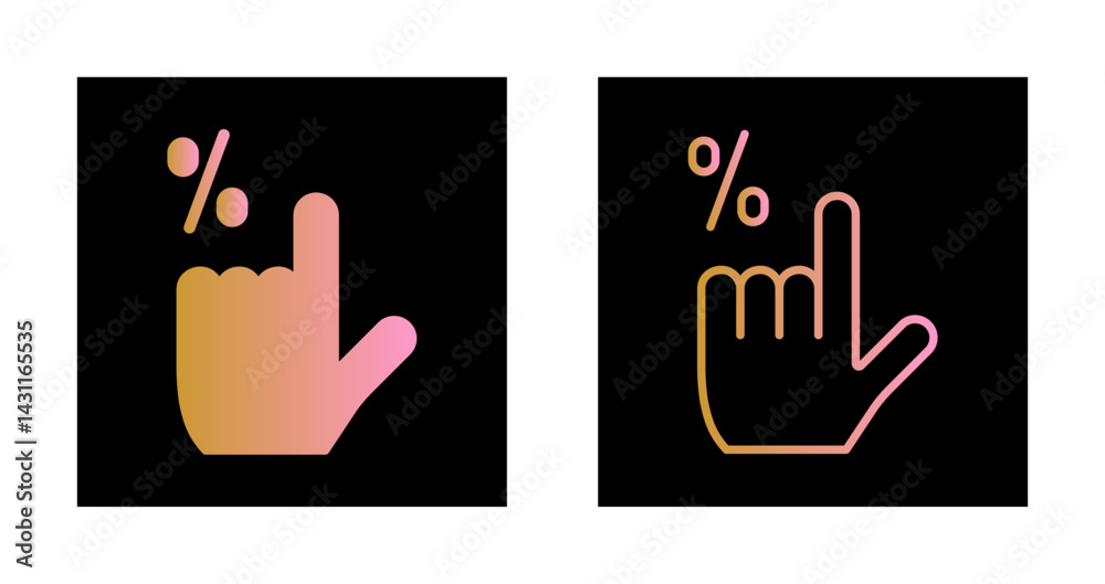 Obraz premium Click Through Rate Icon Design