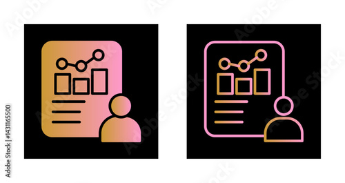 Engagement Metrics Icon Design