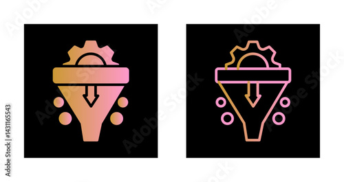 Conversion Rate Icon Design