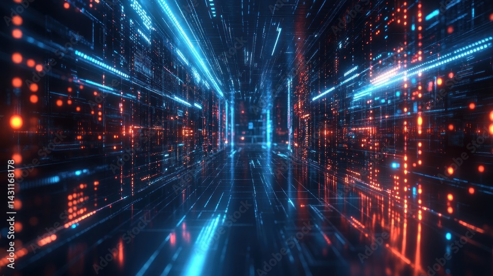 Digital Data Stream: A Journey Through Cyberspace
