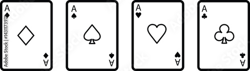 Playing Card Symbols Icon play poker games