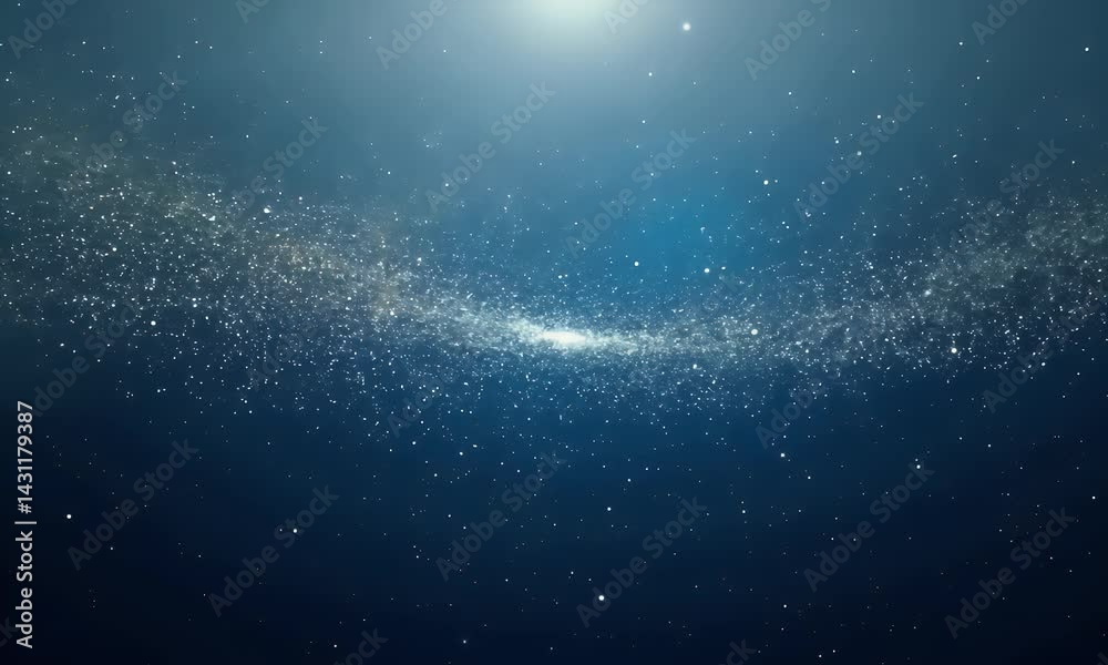 blue space background
