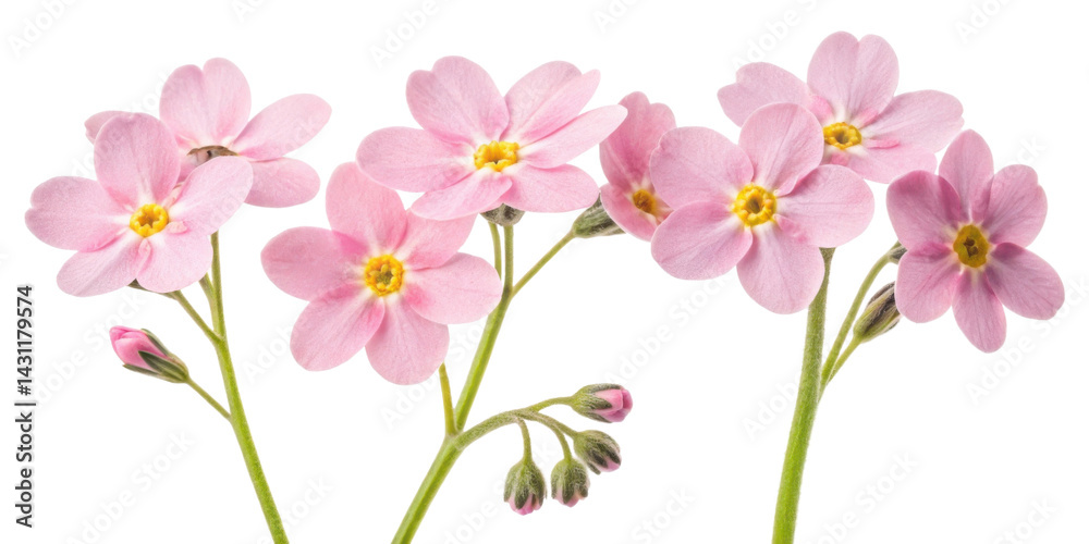 Forget me not flowers bloom in delicate pink hues, symbolizing love and remembrance, creating serene and beautiful atmosphere Forget me not flowers bloom in delicate pink hues, symbolizing love and remembrance, creating serene and beautiful atmosphere