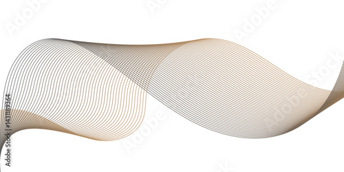 Abstract wave lines smooth color and technology curve lines background. Abstract background with business lines background. Abstract grey wavy lines background. Digital frequency track equalizer.