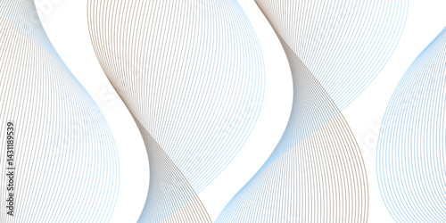 Abstract wave lines smooth color and technology curve lines background. Abstract background with business lines background. Abstract grey wavy lines background. Digital frequency track equalizer.
