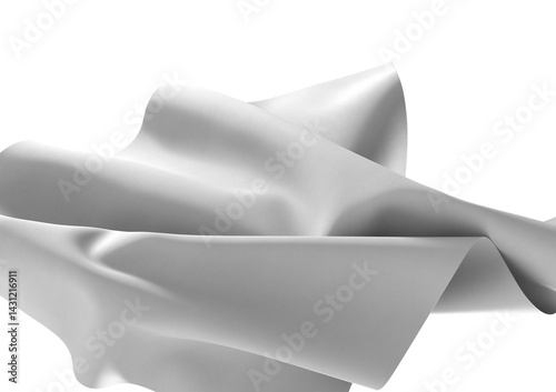 Abstract close-up of milk s...