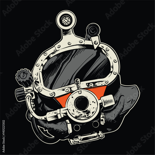 vintage deep water helmet
