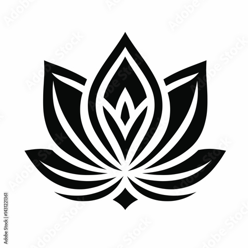 A lone flower in full silhouette, evoking peace and introspection.39