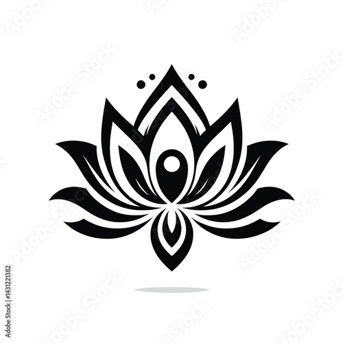 A lone flower in full silhouette, evoking peace and introspection.41