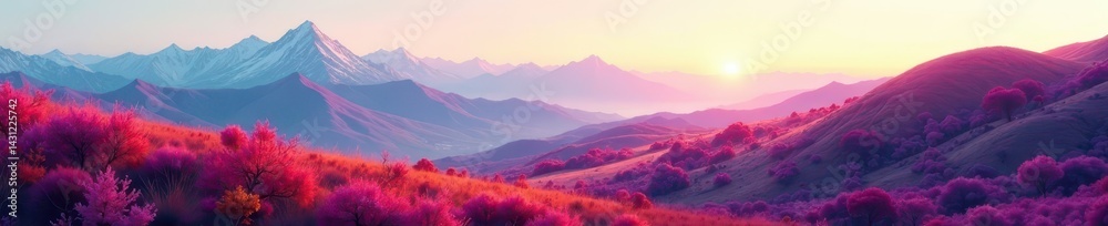 Rolling hills and distant peaks, washes of grey ink suggesting depth , abstract, monochrome, landscape Rolling hills and distant peaks, washes of grey ink suggesting depth , abstract, monochrome, landscape