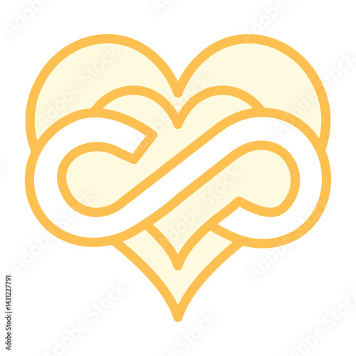 Eternal Love vector, pixel perfect, illustrator file 
 