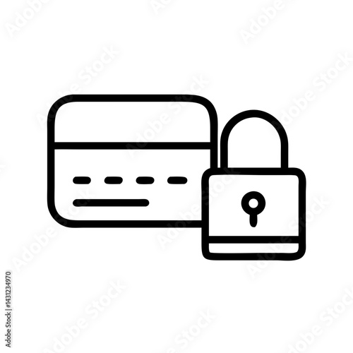 Secure online transactions protecting your financial icons in a digital environment
