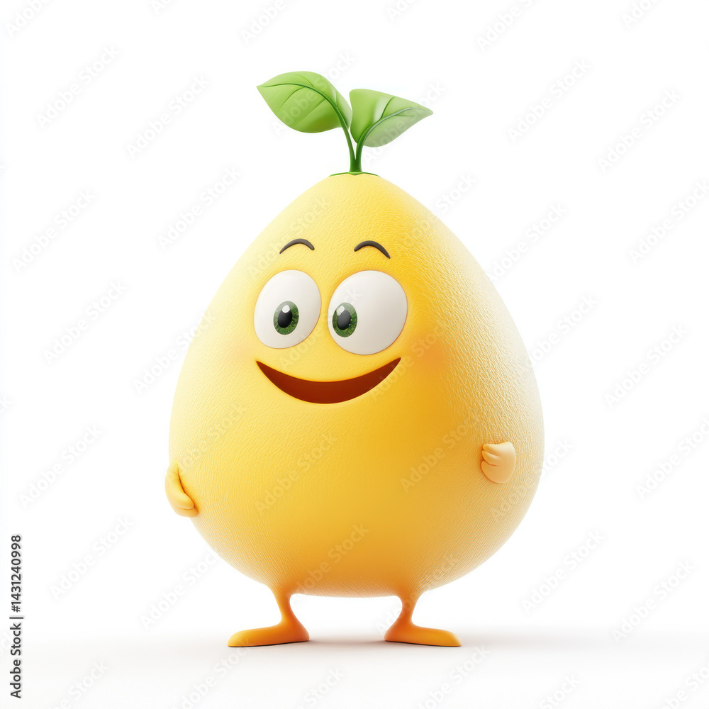 Fototapeta premium egg with a green leaf