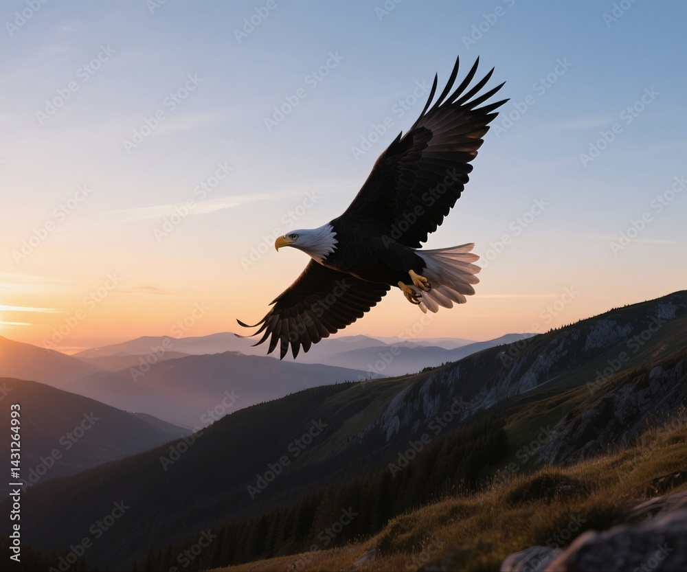 Obraz premium eagle in the sky