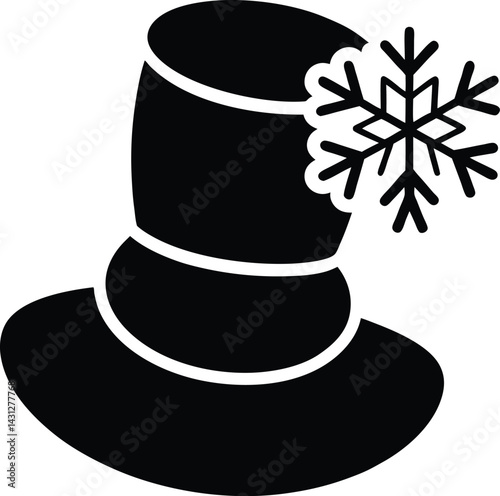 magic hat with bow