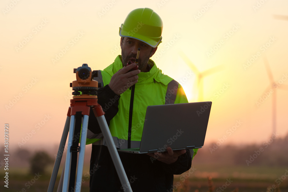 custom made wallpaper toronto digitalCivil engineers inspect wind farms, power generation systems, natural industry and environmental concepts, clean energy