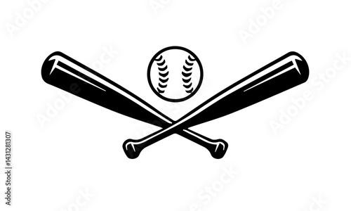 baseball bat and ball