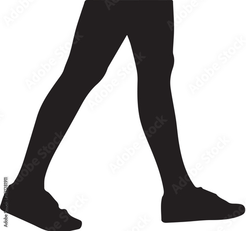 Silhouette Women Feet