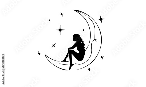Sitting on The Moon Images