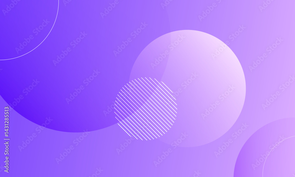 Abstract purple color background with circles. Eps10 vector