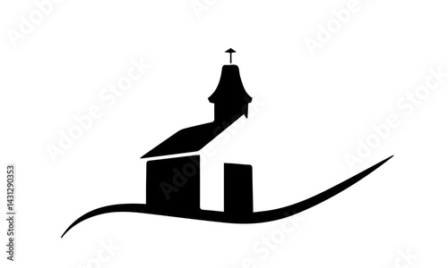 church icon vector