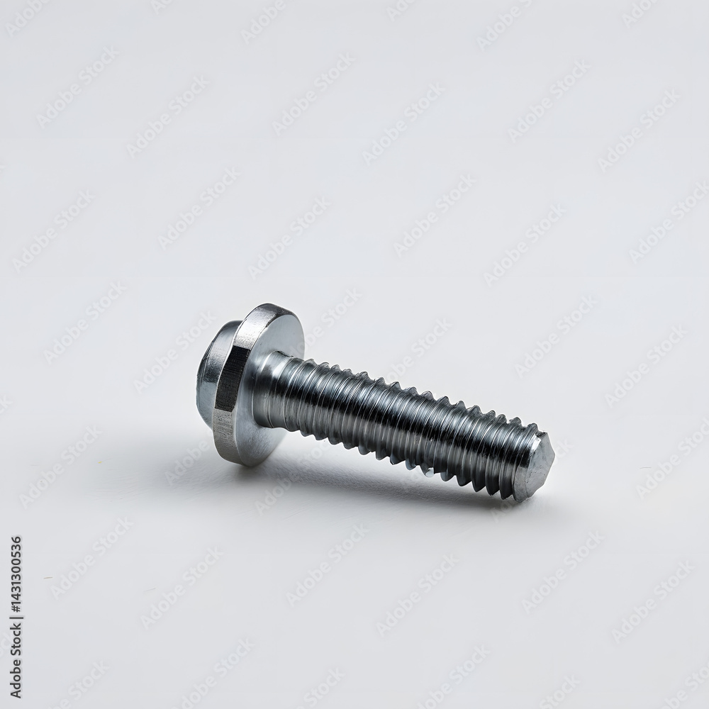 Bolt on an isolated white background Bolt on an isolated white background