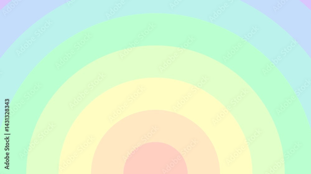 Radiating Circles Pastel Rainbow Looping Background Gradient Concentric Circle Animation from Bottom Edge 4K No Color Banding Radiating Circles Pastel Rainbow Looping Background Gradient Concentric Circle Animation from Bottom Edge 4K No Color Banding