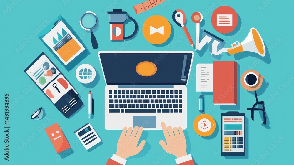 creative seo specialist researching backlinks in tech environment creative seo specialist researching backlinks in tech environment
